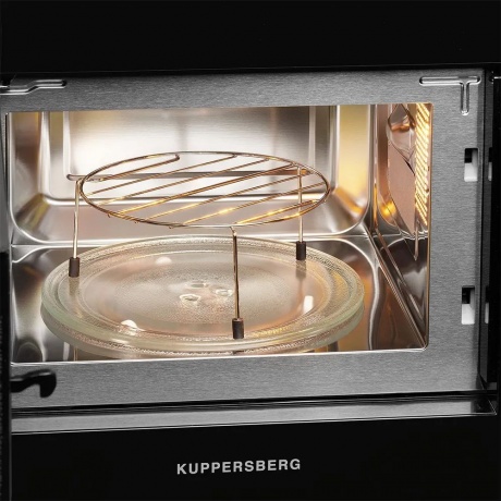 Встраиваемая микроволновая печь Kuppersberg HMW 620 B - фото 8