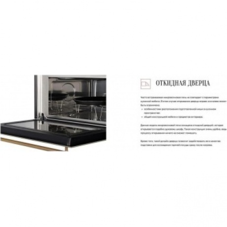 Встраиваемая микроволновая печь Kuppersberg HMW 634 B - фото 6