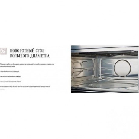 Встраиваемая микроволновая печь Kuppersberg HMW 634 B - фото 7
