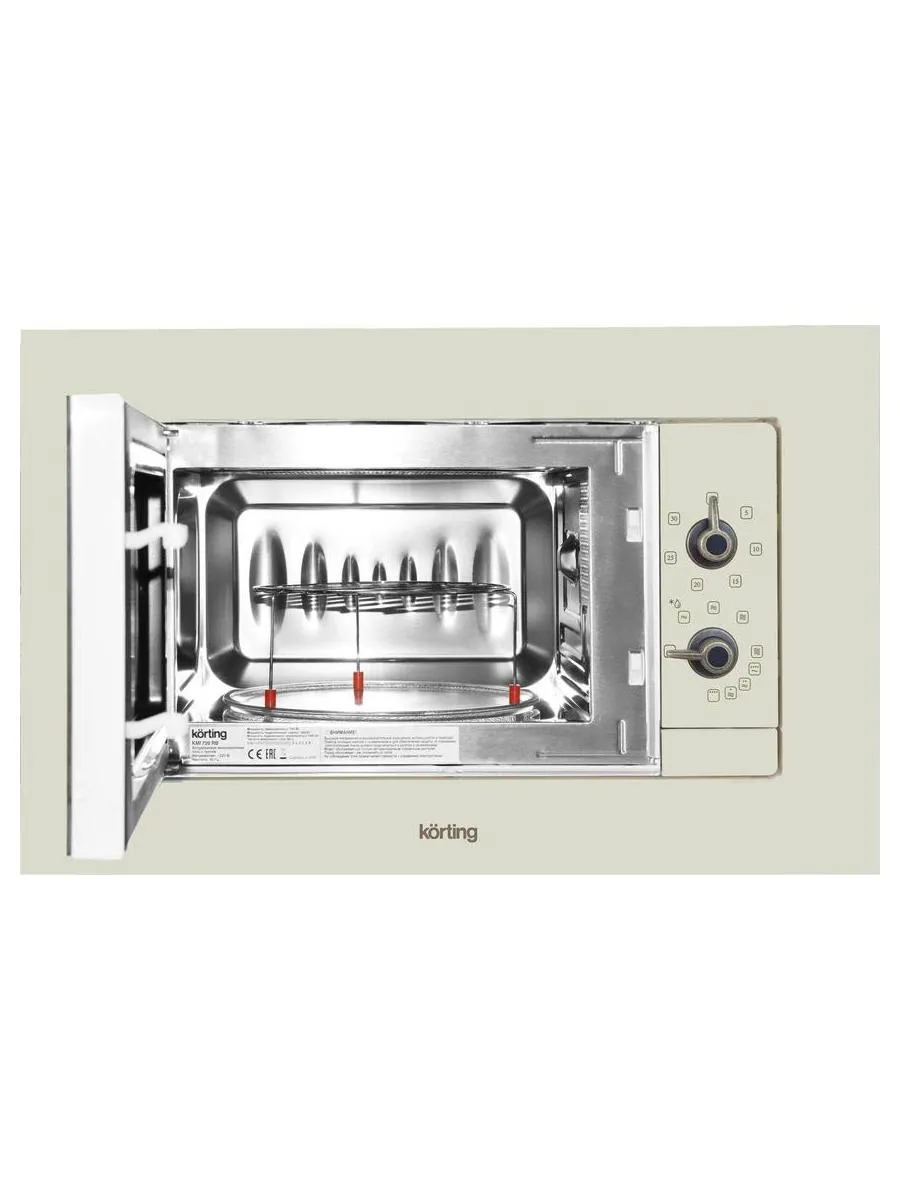 Встраиваемая микроволновая печь Korting KMI 720 RB - фото 3