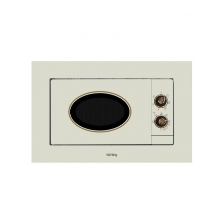 Встраиваемая микроволновая печь Korting KMI 820 RB - фото 1