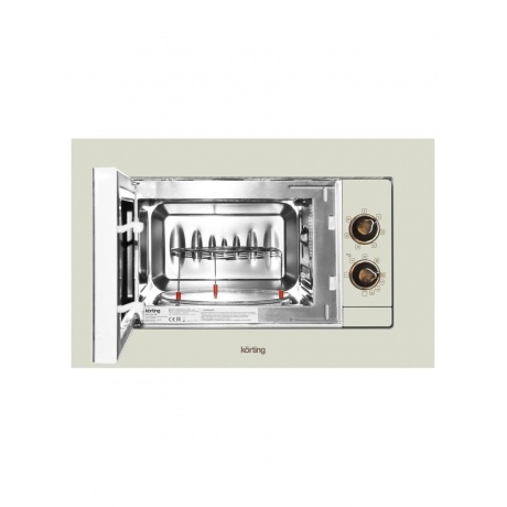 Встраиваемая микроволновая печь Korting KMI 820 RB - фото 6