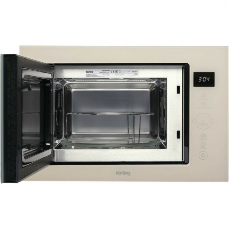 Встраиваемая микроволновая печь Korting KMI 825 TGB - фото 5