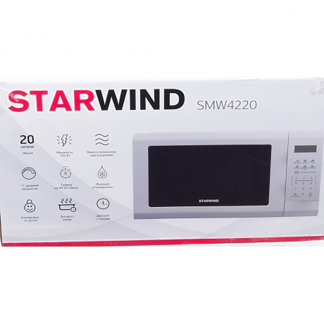 Микроволновая печь Starwind SMW4220 20л. 700Вт белая - фото 15