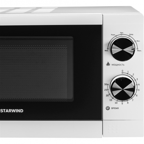 Микроволновая печь Starwind SMW4020 20л. 700Вт белая - фото 2