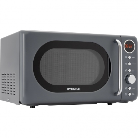 Микроволновая Печь Hyundai HYM-D3036 20л. 700Вт серый/серебристый - фото 3