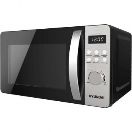 Микроволновая печь Hyundai HYM-D2071 20л. 700Вт черная/серебристый - фото 1