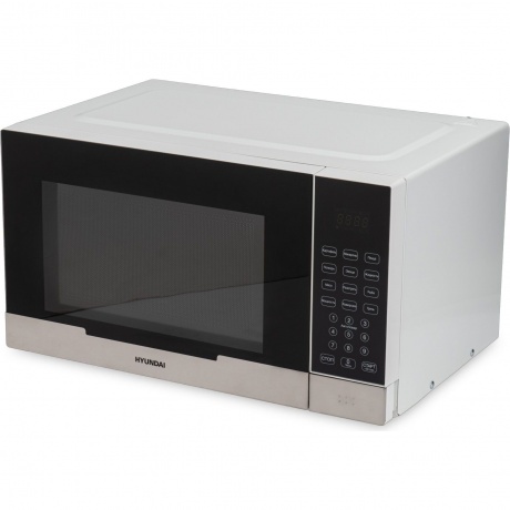 Микроволновая печь Hyundai HYM-D2075 23л. 800Вт белая/черная - фото 3