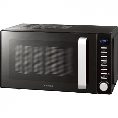 Микроволновая печь Hyundai HYM-D3034 20л. 700Вт черная/хром - фото 2