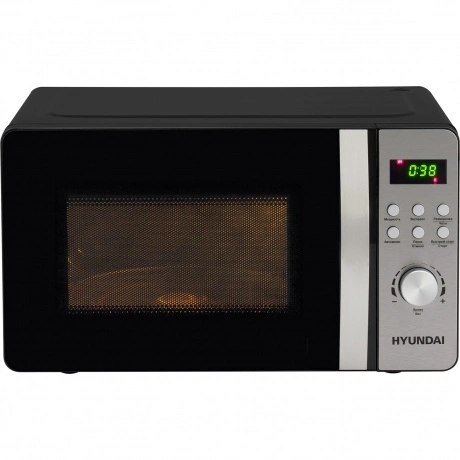 Микроволновая печь Hyundai HYM-D2074 20л. 700Вт черная/серебрист...