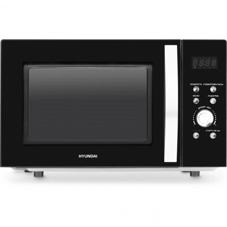 Микроволновая печь Hyundai HYM-D2078 23л. 800Вт черная/серебрист...