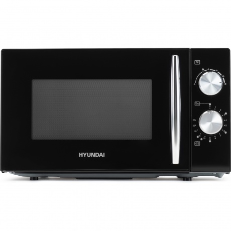 Микроволновая печь Hyundai HYM-M2050 20л. 700Вт черная/хром - фото 1