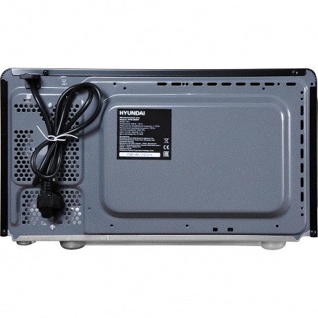 Микроволновая печь Hyundai HYM-M2007 20л. 700Вт черная/хром - фото 4