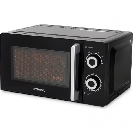 Микроволновая печь Hyundai HYM-M2054 20л. 700Вт черная/серебристый - фото 6