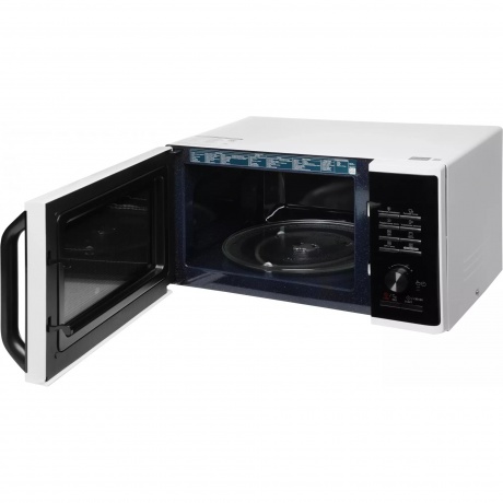 Микроволновая печь Samsung MG23K3515AW/BW 23л. 800Вт белая/черная - фото 7