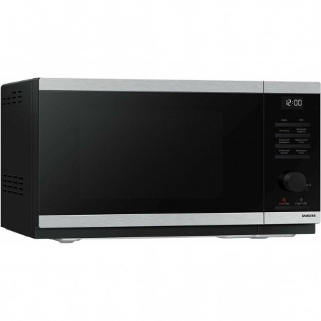 Микроволновая печь Samsung MG23DG4524ATBW нержавеющая сталь/черная - фото 4