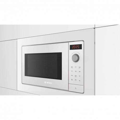 Встраиваемая микроволновая печь Bosch BEL653MW3 25л. 800Вт белая - фото 2