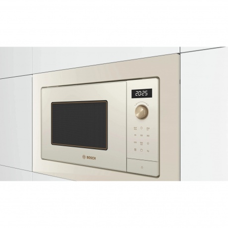 Встраиваемая микроволновая печь Bosch BEL653MP3 25л. 800Вт жемчужно-белая - фото 2