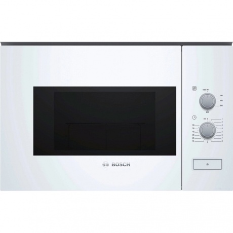 Встраиваемая микроволновая печь Bosch BFL520MW0 20л. 800Вт белая - фото 1