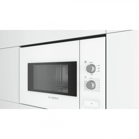 Встраиваемая микроволновая печь Bosch BFL520MW0 20л. 800Вт белая - фото 2