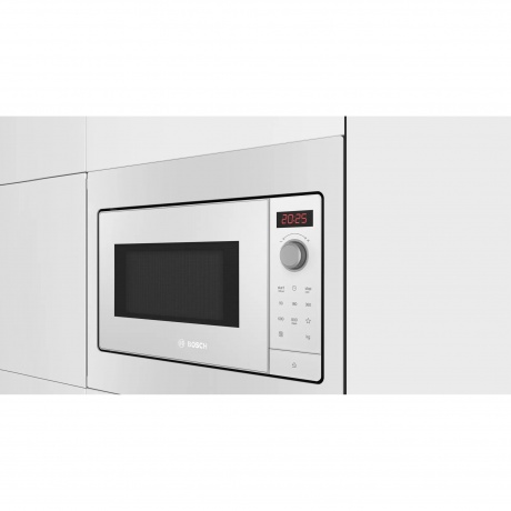 Встраиваемая микроволновая печь Bosch BFL523MW3 20л. 800Вт белая - фото 3