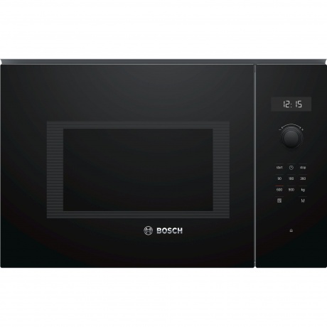 Встраиваемая микроволновая печь Bosch BFL554MB0 25л. 900Вт черная - фото 1