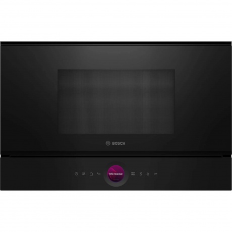 Встраиваемая микроволновая печь Bosch BFL7221B1 21л. 900Вт черная - фото 1