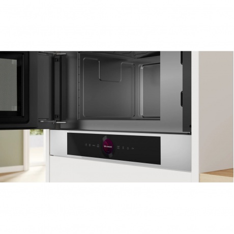 Встраиваемая микроволновая печь Bosch BFL7221W1 21л. 900Вт белая - фото 4