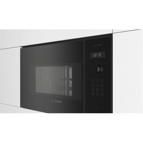 Встраиваемая микроволновая печь Bosch BEL454MB1F 25л. 900Вт, черная - фото 2