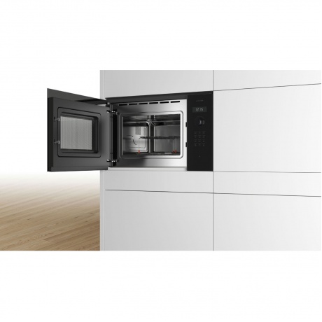 Встраиваемая микроволновая печь Bosch BEL454MB1F 25л. 900Вт, черная - фото 6