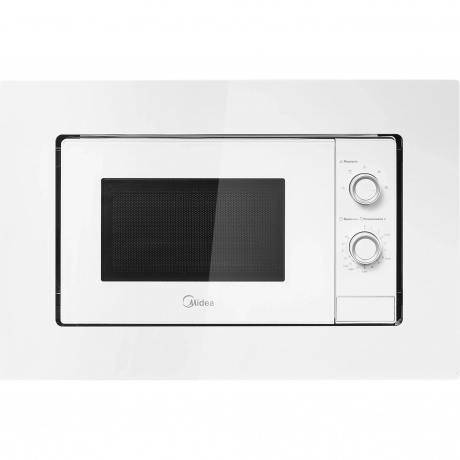 Встраиваемая микроволновая печь Midea MI50203W 20л. 700Вт, белая - фото 1