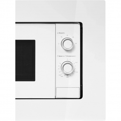 Встраиваемая микроволновая печь Midea MI50203W 20л. 700Вт, белая - фото 5