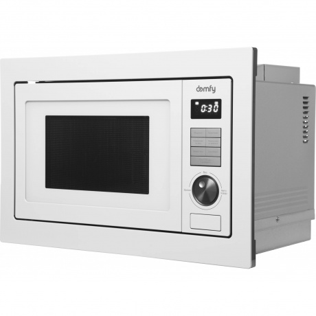 Встраиваемая микроволновая печь Domfy DM2540BW WG 25л. 900Вт, белая - фото 11