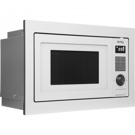 Встраиваемая микроволновая печь Domfy DM2540BW WG 25л. 900Вт, белая - фото 17