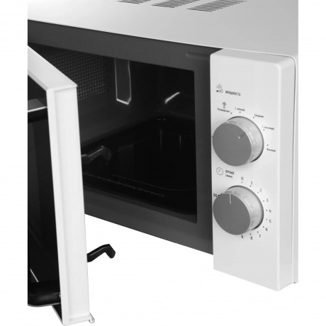 Микроволновая печь Galanz MOS-2401FMW 20л. 800Вт белый - фото 6