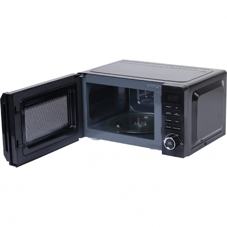 Микроволновая печь BRASSON MW2070D-8BL,700Вт,20л, 8 программ, дисплей,защита от детей,черная, 454979 - фото 4