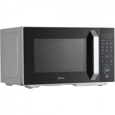 Микроволновая Печь Midea EM825P2ET-S 25л. 800Вт серебристый - фото 2