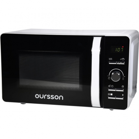 Микроволновая Печь Oursson MD2033/WH 20л. 700Вт белый/черный - фото 2