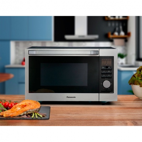 Микроволновая печь Panasonic NN-C69MSZPE 30л. 1000Вт серебристый - фото 15