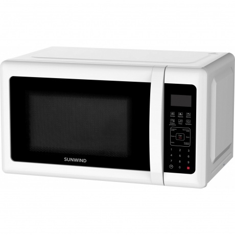 Микроволновая Печь SunWind SUN-MW005 20л. 700Вт белый/черный - фото 3