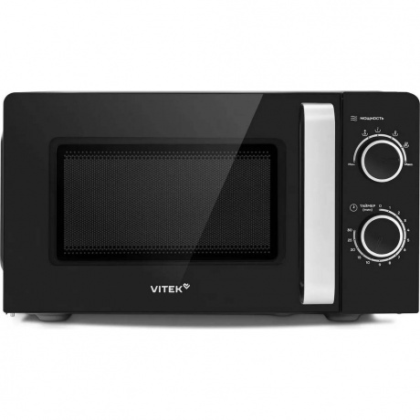 Микроволновая Печь Vitek VT-MW1220 20л. 700Вт черный/хром - фото 1