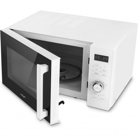 Микроволновая Печь Vitek VT-MW1825 25л. 900Вт белый - фото 8