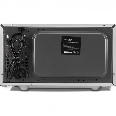 Микроволновая печь Vitek VT-MW0823 23л. 900Вт серебристый/черный - фото 8