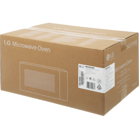 Микроволновая печь LG BLACK MS2032GAS - фото 6
