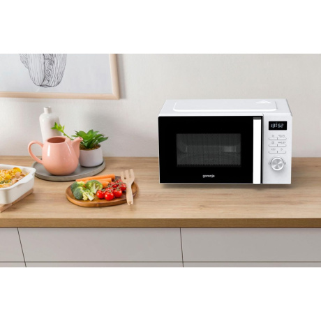 Микроволновая Печь Gorenje MO20A3WH 20л. 800Вт белый - фото 9
