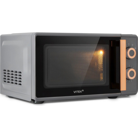 Микроволновая Печь Vitek VT-MW1920 20л. 700Вт серый/золотистый - фото 3