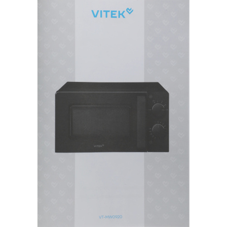 Микроволновая Печь Vitek VT-MW0920 20л. 700Вт черный - фото 2