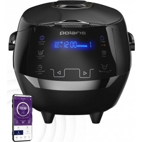 Мультиварка Polaris PMC 0526 IQ Home черный - фото 2
