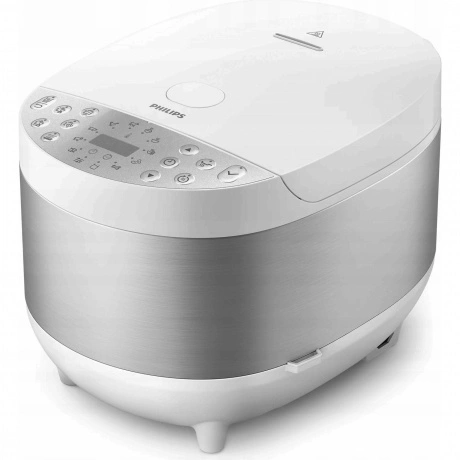Мультиварка Philips HD4713/40 5л 980Вт белый/серебристый