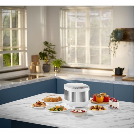 Мультиварка Philips HD4713/40 5л 980Вт белый/серебристый - фото 11